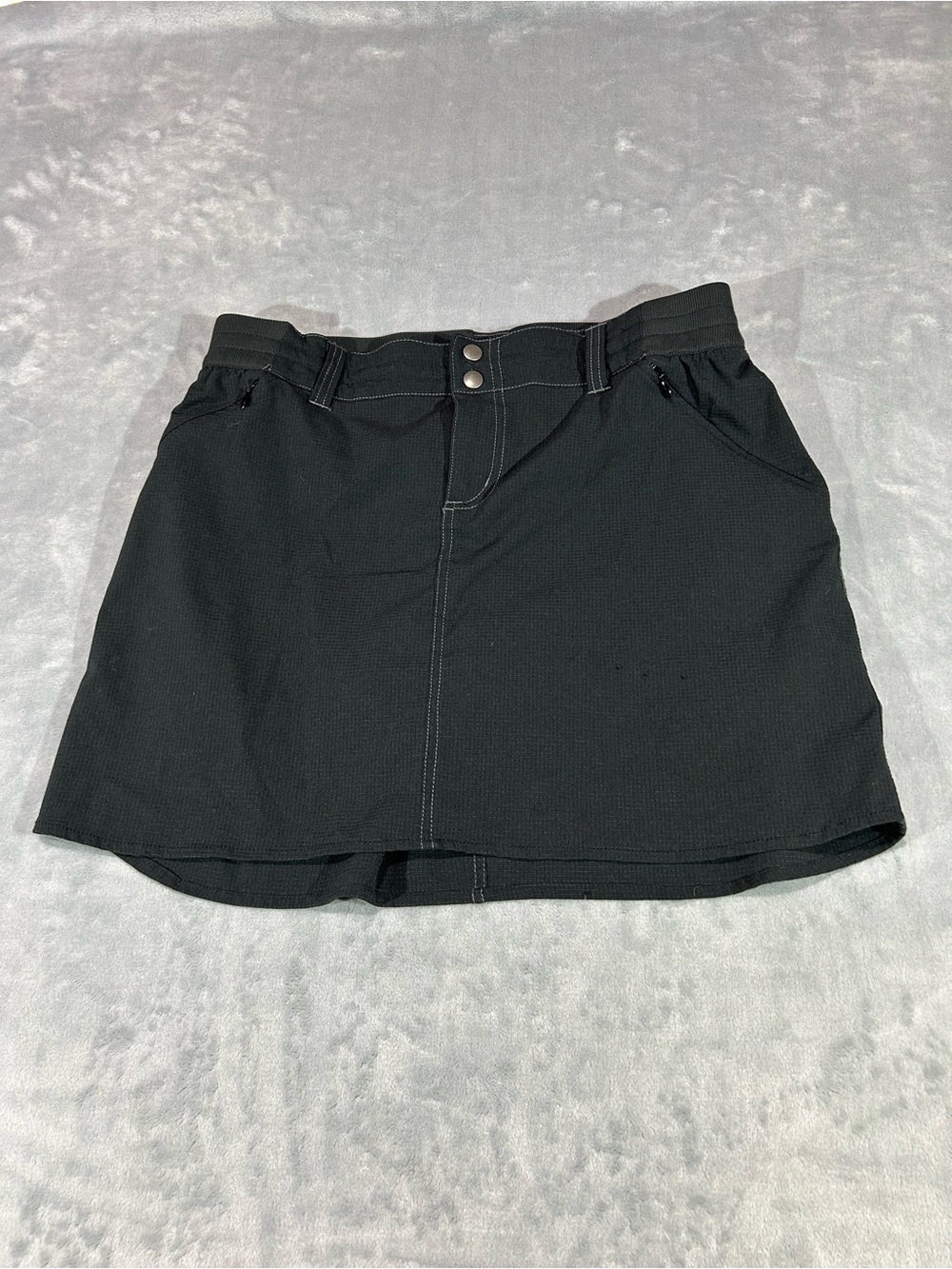 KUHL Black Stretch Spandex ATHLETIC SKIRT Hiking Gym Summer Shorts Sz Women's 8